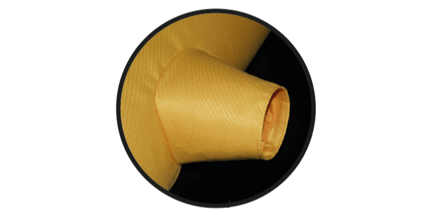 Large fabric nozzle ducting