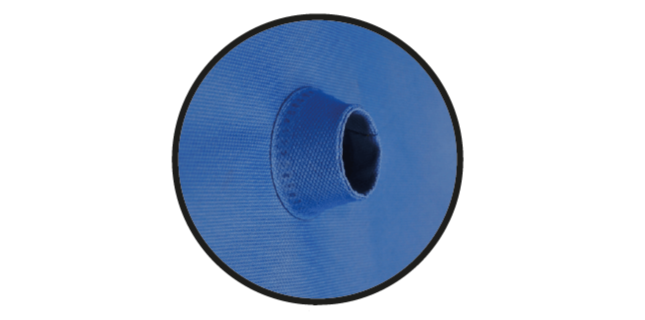 Small fabric nozzle ducting