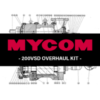Overhaul kit - 200VSD for V-Series Compressors