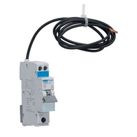 Hager Miniature Circuit Breaker RCBO C Curve Type A 1P+N 20A 240V 30mA 6kA