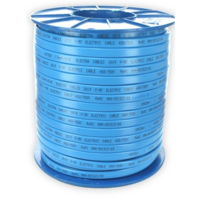 Blue Cable Flat 1.5mm 3C&E 100m Roll