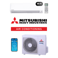 Mitsubishi Heavy (MHI) Bronte Wi-Fi DXK21ZRA-WF1 6.3kW Wall Split Air Conditioning System