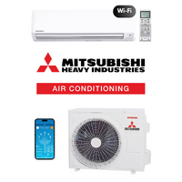Mitsubishi Heavy (MHI) Bronte Wi-Fi DXK28ZRA-WF1 8.0kW Wall Split Air Conditioning System