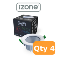 iZone LED DownLight Smart Home - 4 Pack