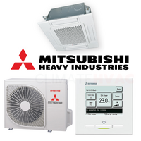 Mitsubishi Heavy Industries FDTC50ZSXAWVH-RC-EXZ3A 5.0 kW Compact Ceiling Cassette System