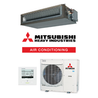 Mitsubishi Heavy (MHI) FDU112KXZES1W6F-RC-EXZ3A 11.2kW Ducted 3 Phase Air Conditioning System