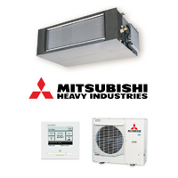 Mitsubishi Heavy (MHI) FDUA100AVSAWVH-RC-EXZ3A 10.0kW Ducted 3 Phase Air Conditioning System