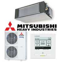 Mitsubishi Heavy Industries FDUA125AVNXWVH-RC-EXZ3A 12.5 kW Ducted System