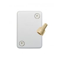 Junction Box with 4 Loose Terminals Fast Fit Cover