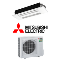 Mitsubishi Electric One Way Cassette MLZKP50VGKIT 5.0kW 1 Phase Wireless Inverter Air Conditioning System