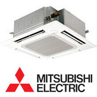 Mitsubishi Electric 7.1kW PLA-M71EA-A.TH Cassette Head With Wireless Fascia and Controller