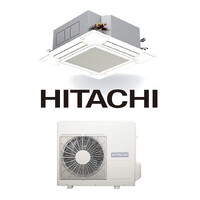 Hitachi RAI-E50YHAKIT 5.0kW 4-Way R32 Cassette Splits