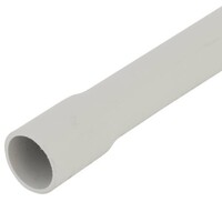 Electrical Medium Duty Rigid Conduit 20mm 4M PVC Grey (Each)