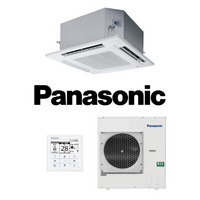 Panasonic S-1014PU3E/U-100PZ3R5 10.0kW Cassette 1 Phase Single Fan R32 Air Conditioning System