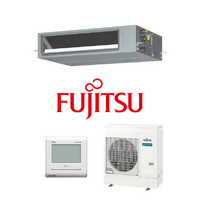 Fujitsu SET-ARTH24KMTAP-HP 7.1kW Mid Static Slimline Ducted 1 Phase High Performance Air Conditioning System