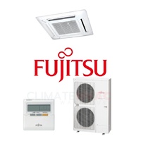 Fujitsu SET-AUTA45LCLU 12.5kW 4-way Cassette Includes Wired Controller