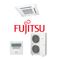 Fujitsu SET-AUTG54LRLA 14.0kW 4-way Cassette Includes Wired Controller