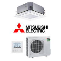 Mitsubishi Electric Compact Cassette SLZM50VA2MAKIT 5.0kW 1 Phase Air Conditioning System (Wired Control)