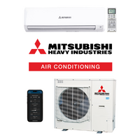Mitsubishi Heavy (MHI) Bronte SRK100AVNAWZR 10.0kW Wall Split Air Conditioning System