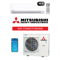 Mitsubishi Heavy (MHI) Bronte WiFi SRK100AVSAWZRF 10.0kW Wall Split 3 Phase Air Conditioning System