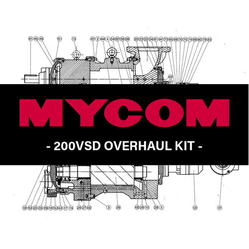 Overhaul kit - 200VSD for V-Series Compressors