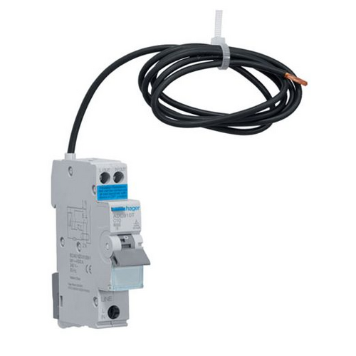 Hager Miniature Circuit Breaker RCBO C Curve Type A 1P 32A 240V 30mA 6kA