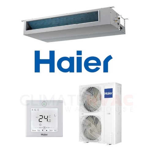 Haier 12.5kW ADH125 3 Phase Med Static Ducted Unit