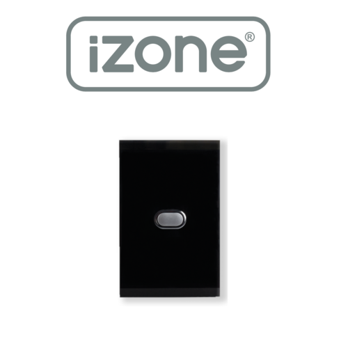 iZone Smart Home Wireless Sensor Switch - Black