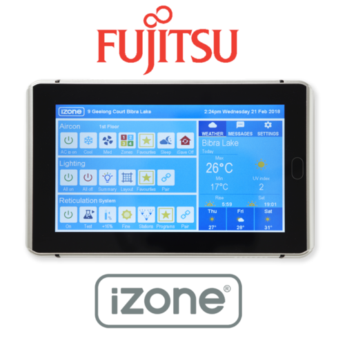 iZone Fujitsu Ducted Zone Smart Home Controller