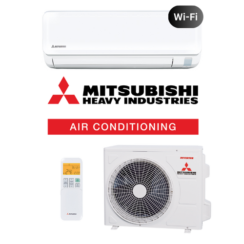 Mitsubishi Heavy (MHI) Ciara DXK12ZTLA-WF-Set 3.5kW Wall Split Wifi Air Conditioning System