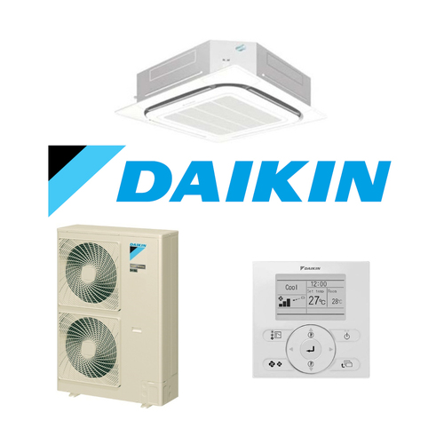 Daikin FCQ125KA-AY 12.5kW Three Phase Premium Cassette