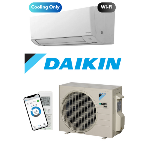 Daikin Alira X FTKM35Y 3.5kW Wall Split Wi-Fi Cooling Only Air Conditioning System
