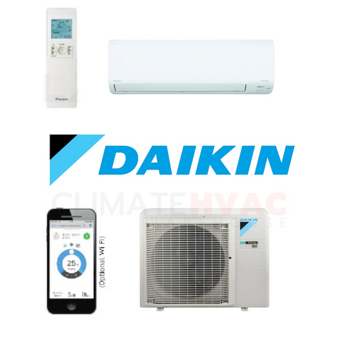 Daikin Cora FTKM85PA 8.5kW Cooling Only Wall Split System, Optional Wifi Adaptor