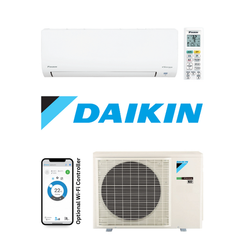 Daikin Lite FTXF35W 3.5kW Wall Split Air Conditioning System
