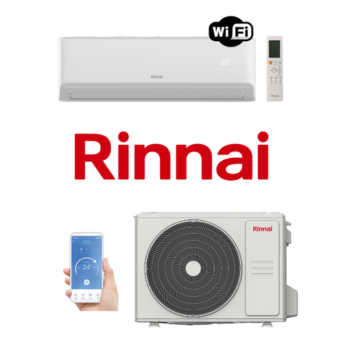 Rinnai P-Series HSNRP60B 6.0kW Wall Split Air Conditioning System