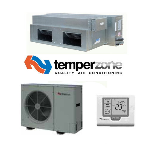 Temperzone ISD141KYXKIT 3 Phase 13.7kW Digital Scroll Ducted Split System