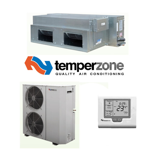 Temperzone ISD194KYXKIT 3 Phase 19.2kW Digital Scroll Ducted Split System