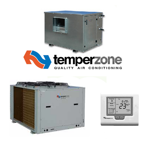 Temperzone ISD465KBHKIT 3 Phase 44.7kW Fixed Speed Ducted Split System