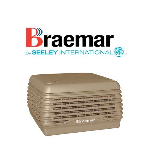 Braemar SuperStealth Series 14.3kW LCQV550 Evaporative Cooler [Colour: Beige]