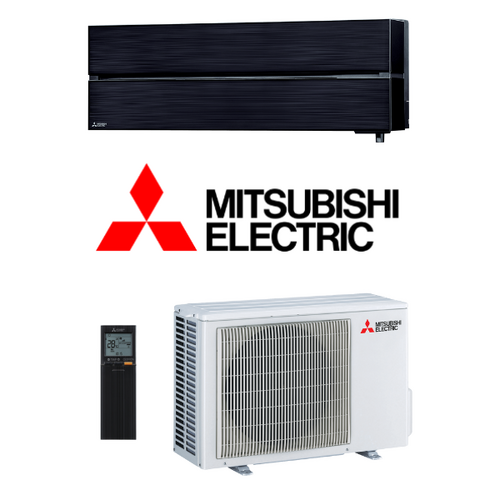 Mitsubishi Electric MLN35VGDBA1KIT 3.5kW Wall Split Air Conditioning System (Black)