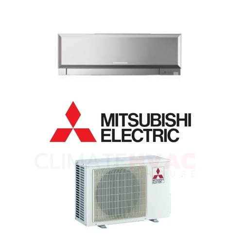 Mitsubishi Electric MSZ-EF35VESKIT 3.5kW Silver Stylish Range Split System