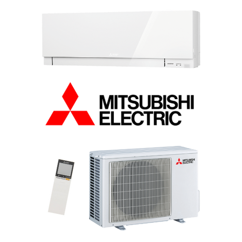 Mitsubishi Electric MSZEF42VGKDWKIT 4.2kW Wi-Fi Wall Split Air Conditioning System (White)