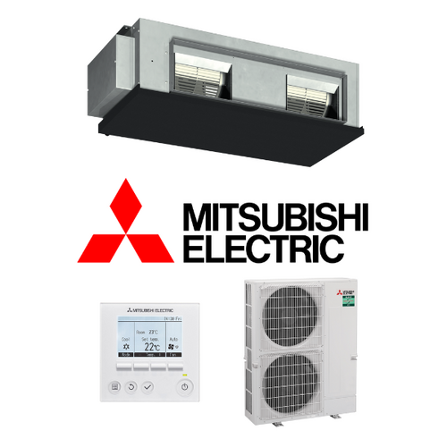 Mitsubishi Electric PEAZM125YGAA2MAKIT 12.5kW 3 Phase Ducted Power Inverter Air Conditioning System