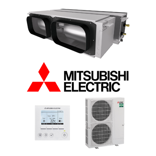 Mitsubishi Electric PEAZM140YHAA2MAKIT 14.0kW 3 Phase Ducted Power Inverter Air Conditioning System