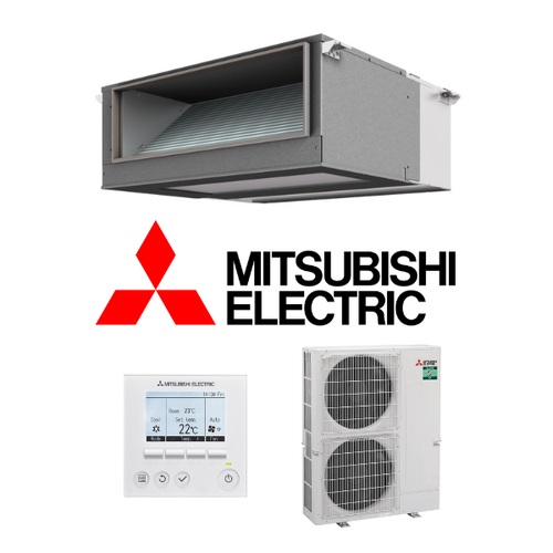 Mitsubishi Electric PEAZM250YLAAMAKIT 24.5kW 3 Phase Ducted LARGE Power Inverter Air Conditioning System
