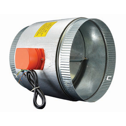 200 Diameter Motorised Zone Damper 240 Volt