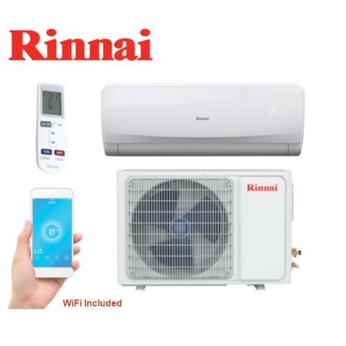 Rinnai RINV25RC G Series (Reverse Cycle) 2.5kW Split System with WiFi
