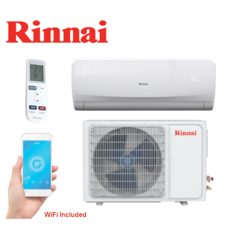 Rinnai G-Series RINV70RC 7.0kW Wall Split Wifi Air Conditioning System