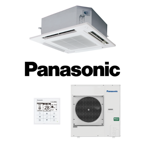 Panasonic S-6071PU3E/U-71PZH3R5 7.1kW Cassette 1 Phase Twin Fan R32 Air Conditioning System