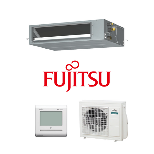 Fujitsu SET-ARTH24KMTAP 7.1kW Mid Static Slimline Ducted 1 Phase Air Conditioning System